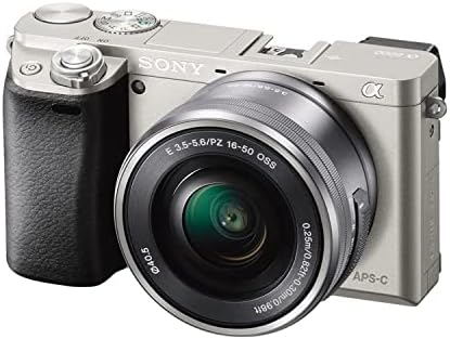 Sony A6000 צרור מצלמה ללא מראה של סוני עם Sony E PZ 16-50 ממ f/3.5-5.6 עדשת OS