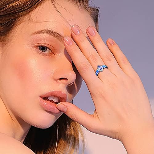 עצבני טבעת מתאים סגול גודל טבעת מתנת אירוסין אופנה חיים נשים טבעות יומי תכשיטי 610 בנק טבעת