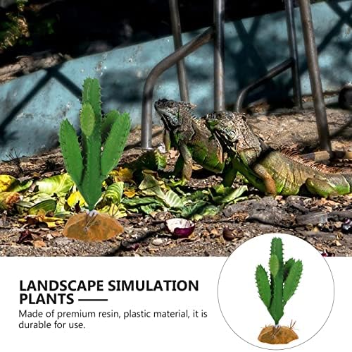 צמחים מלאכותיים של ipetboom אביזרי טנק דרקון מזוקנים קישוטי צמחי זוחלים עיצוב חממה לעיצוב הטקה שממלת
