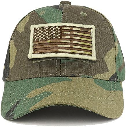 חנות לבוש אופנתית נוער CAMO צבאי קרב דגל אמריקאי טלאי על כובע טקטי