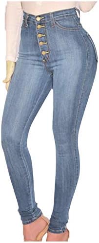 ג'ינס ג'ינס ג'ינס מותניים ארוכים ג'ינס סולידי ג'ינס קלאסי נשים גבוהות ג'ינס צבע מכנסי אופנה