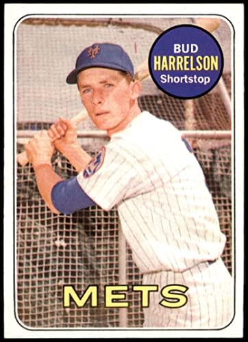 1969 Topps 456 באד הרלסון ניו יורק מטס NM Mets