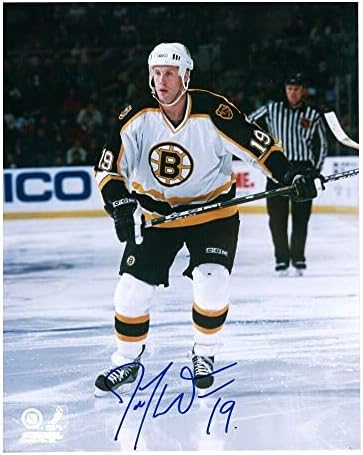 ג'ו ת'ורנטון חתם על בוסטון ברוינס 8 x 10 צילום - 70551 - תמונות NHL עם חתימה