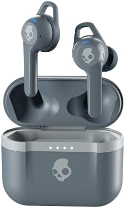 Skullcandy Indy Evo True True Wireless in- אוזניים-92 כחול עם כבל טעינה עגול קו, USB-C ל- USB-C-כחול