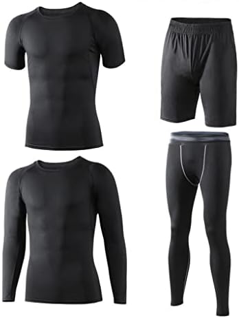 Yfsdx ריצה ריצה נושמת תחתוני כדורסל טייץ לבוש ספורט בגדי יוגה כושר כושר אימונית בגדי ספורט חליפת