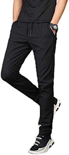 מכנסי ספורט של מכנסי ספורט של אלונגלין לגברים מכנסי טרנינג מחודדים מכנסיים מחודדים