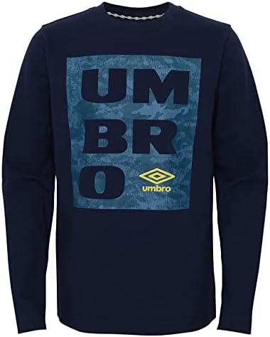 Umbro Boys Camo Box L/S Tee