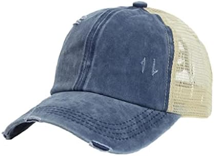 ZSEDP נשים קוקו קוקו כובע בייסבול קוקו מתכוונן קוקו סקיט קיץ SUNHAT MESH Trucker HAT