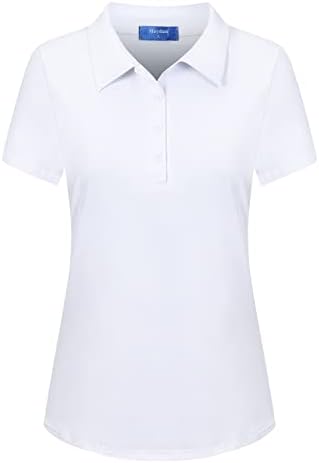 מוידן גולף פולו פולו חולצות חולצות מכנסיים קצרים קלים חולצות שרוול 4 כפתורים
