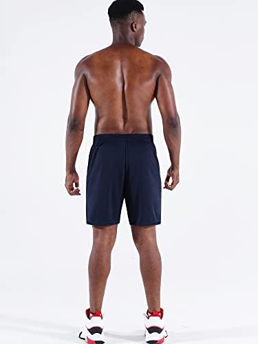 נלאוס גברים של 7 אינץ קל משקל אימון מכנסי ריצה עם כיסים