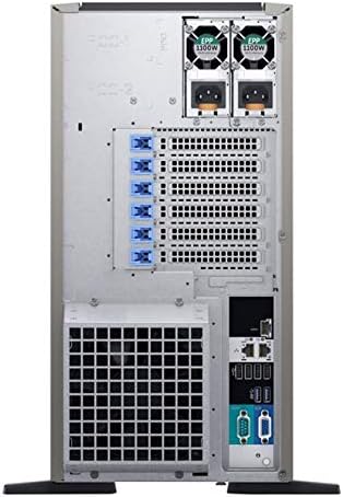 Dell PowerEdge T440 Tower Server עם 2 מעבדי אינטל כסף 4110, 128 ג'יגה -בתים DDR4 RAM, 16TB 12GB SAS
