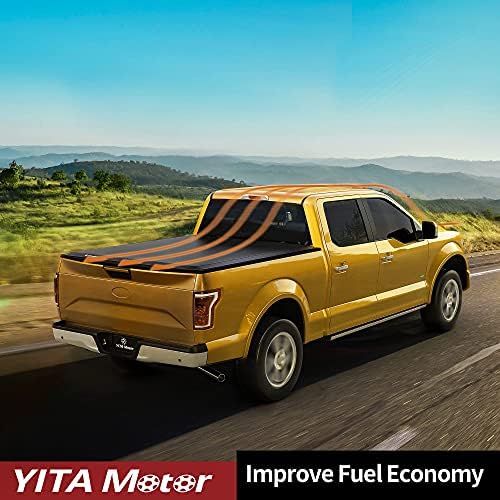 Yitamotor רך רול מעלה מיטת משאית טונו תואם לכיסוי 2015-2022 Chevy Colorado/GMC Canyon, Fleestide 5.2