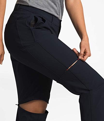 המכנסיים הניתנים להמרה של הנשים North Face, חיל הים העירוני, גודל 10 רגיל