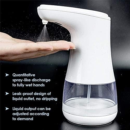 מתקן סבון קצף של חיישן אוטומטי של MXJCC, ללא חלודה עם מילוי שטיפת ידיים מקציף ניחוח, משאבה ללא מגע לשירותים,