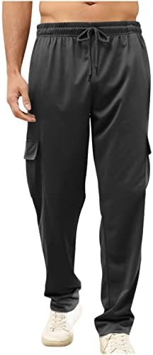 מכנסי מטען של IEPOFG Mens Ripstop מכנסיים טקטיים עם מכנסי אימון חיצוניים מרובי כיס מכנסי טיול יבש