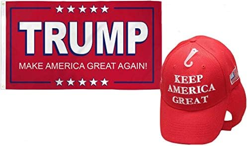 MWS 3x5 3'x5 'טראמפ הופך את אמריקה לאדום אדום וטראמפ לשמור על אמריקה אדום נהדר כובע לבן
