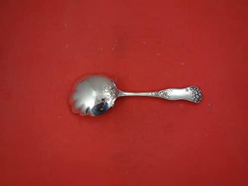 יופי אמריקאי מאת Shiber Sterling Silver Berry Spoon Scalloped 8 1/2