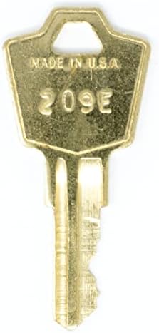 הוקרה 209ארון קבצים החלפת מפתחות: 2 מפתחות