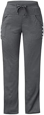 מכנסי טרנינג לנשים שולטים יוגה יוגה ג'וג'ר ריצה מכנסיים מכנסי זיעה מזדמנים מכנסי אימון תחתונים