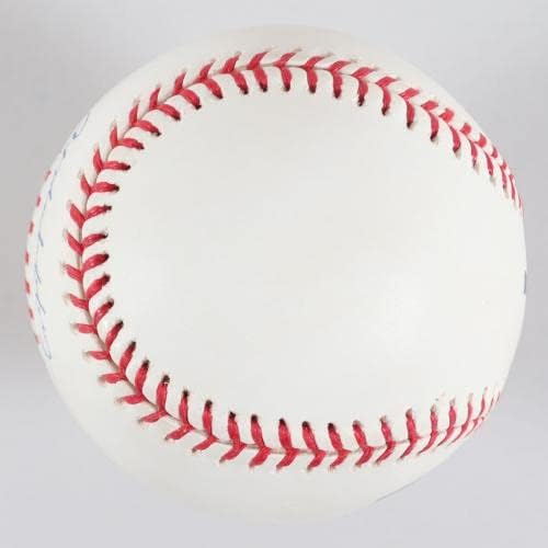 Art Mahaffey חתום בייסבול פיליס - COA JSA - Art MLB חתימה