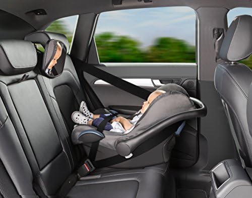 מראה על מראה בטיחות לרכב לתינוק