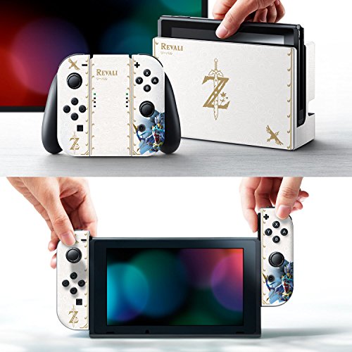 ציוד בקר מתג Nintendo Switch Store & Screen Setector Set מורשה רשמית על ידי Nintendo - The Legend of