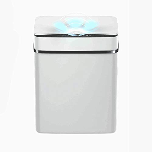 15 ליטר אינטליגנטי פח אשפה אוטומטי חיישן פח אשפה חכם חיישן חשמלי פסולת סל בית אשפה יכול למטבח אמבטיה אשפה