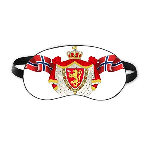 סמל סמל לאומי של נורבגיה סמל שינה מגן עיניים רך לילה כיסוי גוון כיסוי עיניים