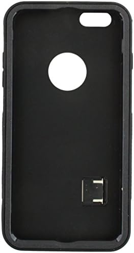 Mybat iPhone 6 Plus verge Hybrid Protector כיסוי עם אריזות קמעונאיות - שחור