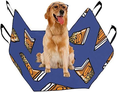 עיצוב מותאם אישית כיסוי מושב כלב הדפסת פרחים בסגנון רומנטי כיסויי מושב לרכב לכלבים עמיד למים לא להחליק