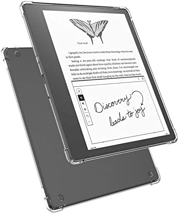 אולטרה דק שקוף סיליקון עמיד הלם לשמר מעטפת מקרה עבור אמזון קינדל סופר 10.2 אינץ 2022 ספרים אלקטרוניים