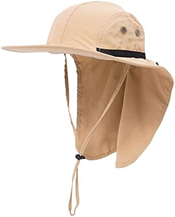 כובע כפה חורפי קיץ כובע שמש חיצוני כובע שמש לגברים כובע צוואר יבש מהיר