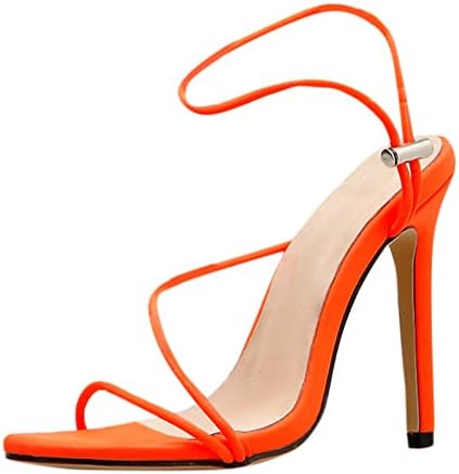 עקבים גבוהים של Waberce Light עבור נעלי נשים מחודדות בצבע אצבע
