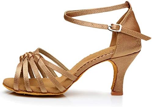 Zlolia אופנה סנדלי עקב גבוה של נשים גבירותיי עקבי עקבים אבזם סנדלים רצועות רצועות צולבות נעלי שמלת