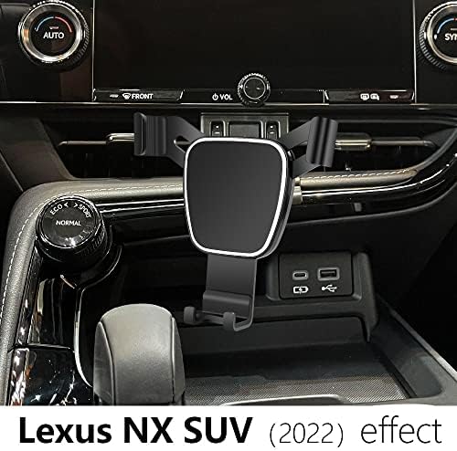 מחזיק טלפון לרכב לונקין עבור 2022-2023 Lexus NX 350 350H 250 450H+ SUV אביזרים אוטומטיים תושבת