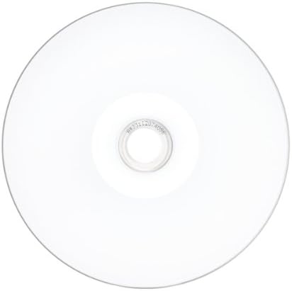 תקליטור מילולי 700 מגה בייט 52 רכזת הזרקת דיו לבנה להדפסה דיסק מדיה לצריבה-ציר 100 יחידות