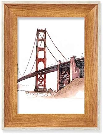 גשר שער הזהב של MCJS באמריקה בקליפורניה שולחן עבודה שולחן עבודה מסגרת תמונה תצוגה תמונה ציור ציור מספר