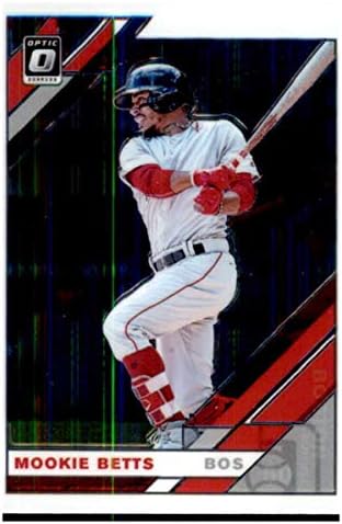 2019 דונרוס בייסבול אופטי 101 Mookie Betts Boston Red Sox הרשמי Panini MLB Player Carder Card
