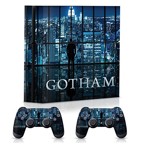 ציוד הבקר Gotham City Skyline - PS4 Combo Sore Set for Console ובקר