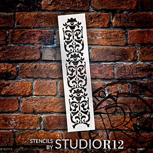 ימי הביניים פרח לפרוח להקת סטנסיל על ידי סטודיו12-בתבניות מתוך בית וגן באתר