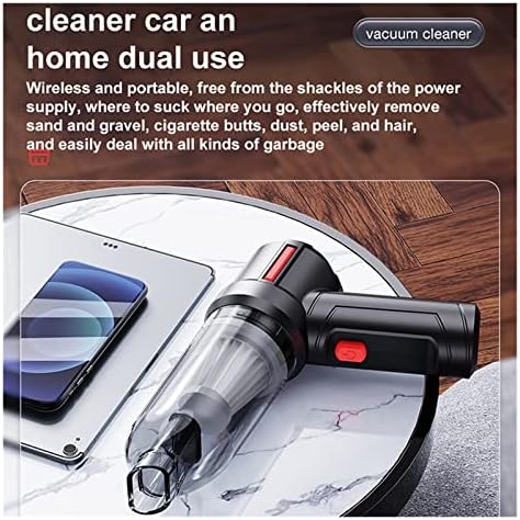 GKEVER שואב אבק רכב 90000PA נייד כף יד רכב רכב שואב אבק אלחוטי משק בית/חלקי רכב