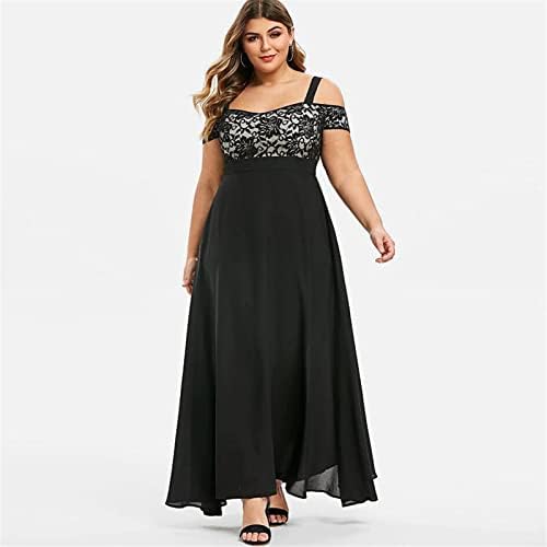 שמלות adhowbew לנשים 2023 אורח חתונה Boho כתף אחת חריץ שמלות ארוכות אופנה קיץ שמלות ערב אלגנטיות