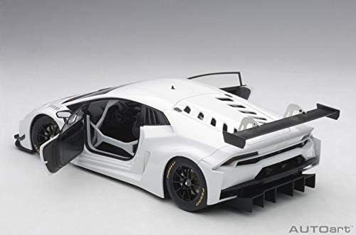 Lamborghini Huracan GT3 White / Bianco ISIS 1/18 מכונית דגם מאת Autoart 81527