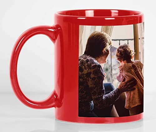 הדפס מותאם אישית צילום קולאז ' קפה ספל אני אוהב סבתא תמונה מותאמת אישית כוס קרמיקה מדיח כלים בטוח מיקרוגל-11