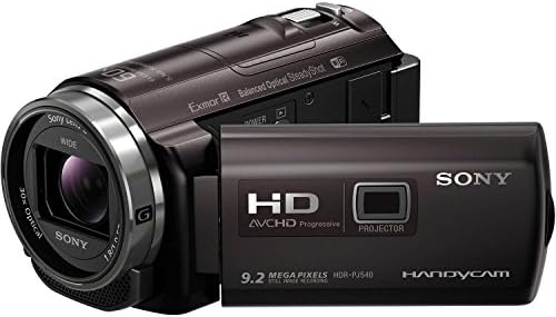 Sony 32GB HDR-PJ540 Full HD HandyCAM מצלמת וידיאו עם מקרן מובנה