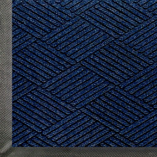 מ' + מחצלת 2295 ווטרהוג אקו פרמייר סיבי פוליאסטר כניסה שטיח רצפה פנימי/חיצוני, גיבוי גומי, 6