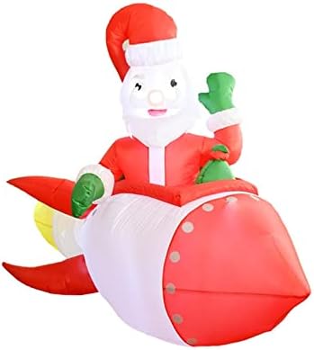 Pifude אב חג המולד טיל מתנפח סנטה קלאוס מקלט קישוט לחג המולד אווירה פריסת ציוד לחג ציוד
