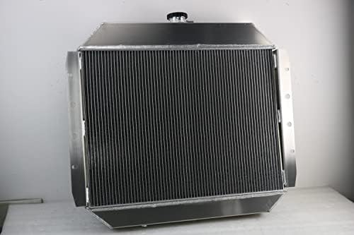 קירור רדיאטור האלומיניום הטוב ביותר 3 שורות לשנים 1966-1979 פורד ברונקו פ100 פ150 פ250 פ350 פ500