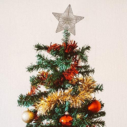 Decoraciones צעצועים Navideñas para חיצוניים כוכבים עץ חג המולד טופר מואר, קישוט לחג המולד, כוכב עץ חג המולד טופר
