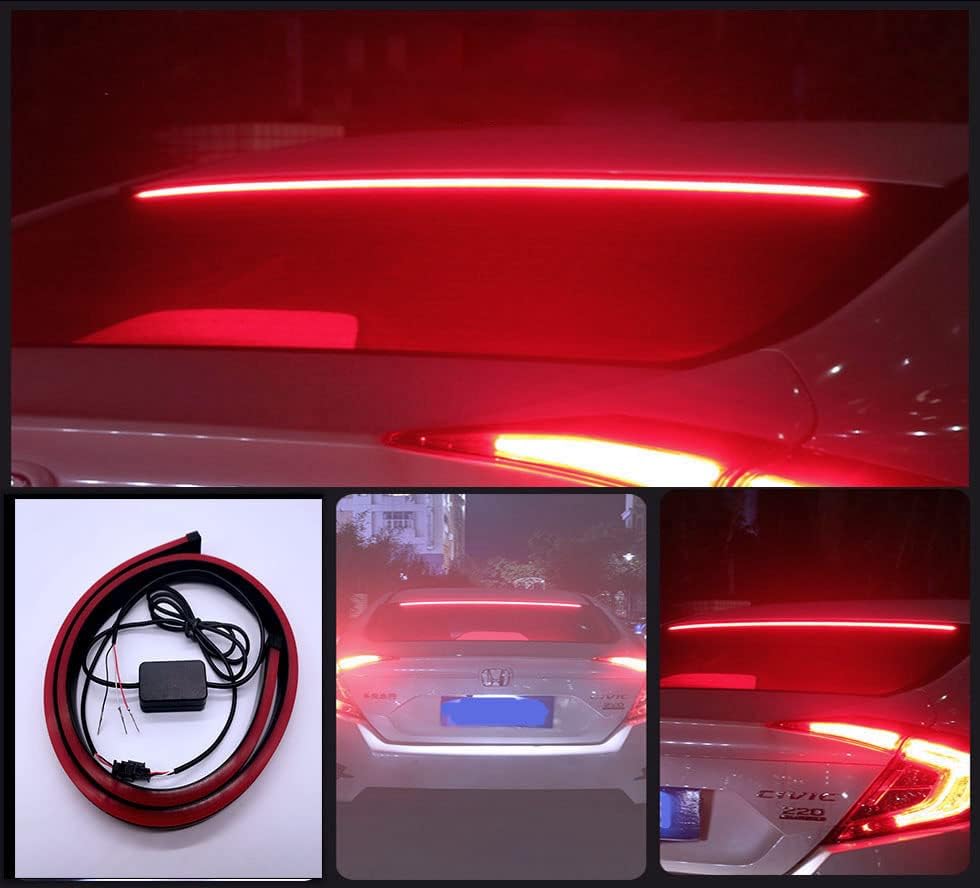 35 אינץ אוניברסלי אדום 3 רכב בלם אור רצועת-3-פונקציות גמיש גבוהה הר להפסיק בלם אור, איפ67 עמיד למים &מגבר;